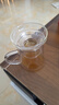 憶壺茶（YIHUTEA）公道杯玻璃加茶漏組合套裝茶海分茶器帶過(guò)濾加厚玻璃公杯茶具配件 280ML公杯+茶漏 曬單實(shí)拍圖