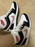 耐克（NIKE）Jordan官方耐克喬丹AJ1板鞋男運動(dòng)鞋夏季低幫緩震輕便抓地553558 165白/銹粉/黑 41 曬單實(shí)拍圖