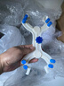 比克曼生物 Labshark酸式堿式滴定管酸堿透明棕色50ml微量通用聚四氟塞玻璃塞橡膠實驗室移液管 【滴定臺】鐵架臺60cm+蝴蝶夾 曬單實拍圖