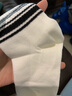 喜得瑞（xiderui）寶寶襪子夏季薄款兒童中筒襪春季棉襪新款中小童學院風運動風襪子 字母條紋【夏薄款】 5雙 均碼 （適合腳長16-18CM）6-8歲 曬單實拍圖