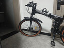飛鴿（FG FLYING PIGEON）山地自行車(chē)可折疊軟尾車(chē)架男女成人青少年大中小學(xué)生越野單車(chē) 大力神-27速-軟尾-可折疊 騎士黑 26寸輪組適合160-180cm 曬單實(shí)拍圖