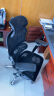 歌德利（Gedeli） V1 人体工学椅电脑椅 办公电竞学习椅会议老板椅 多功能调节转椅 7代黑+8D扶手+脚+植绒网+脚踏 实拍图