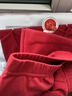 仕樂(lè )純棉大碼保暖內衣套裝精梳棉圓領(lǐng)秋衣秋褲中厚微彈線(xiàn)衣線(xiàn)褲本命年 寶石紅/女 2XL 曬單實(shí)拍圖