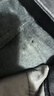 真維斯（Jeanswest）復古藍闊腿牛仔褲女款秋冬新款高腰垂感直筒寬松小個(gè)子拖地褲子女 黑色長(cháng)褲【加絨】 M 曬單實(shí)拍圖