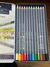 輝柏嘉（Faber-castell）水溶性彩鉛筆12色專業(yè)手繪美術(shù)藍鐵盒彩色鉛筆Goldfaber Aqua系列114612美術(shù)寫生 曬單實拍圖