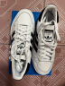 adidas TEAM COURT经典运动板鞋男女阿迪达斯官方三叶草 白/一号黑 38 实拍图