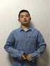 羅蒙（ROMON）牛仔襯衫男薄款夏季日系淺藍(lán)色免燙休閑男生寬松外套棉質(zhì)外穿襯衣 淺藍(lán) XL 曬單實拍圖