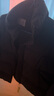 伊芙麗分割線口袋設計立領(lǐng)短款白鴨絨羽絨服女2024秋裝新款面包服 黑色 160/84A/M 115-130斤 曬單實拍圖