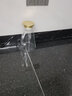 DELISOGA冷水壺玻璃耐高溫家用涼白開(kāi)水杯大容量泡茶壺耐熱扎壺夏季果汁瓶 【透明】暢爽壺【能裝3斤半水】 曬單實(shí)拍圖