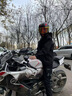 KEAZ摩托車(chē)頭盔碳纖維全盔春夏季男女閃電頭盔安全3C認(rèn)證機(jī)車(chē)仿賽 碳纖維3K熔巖紅 XL（59-60cm） 曬單實(shí)拍圖