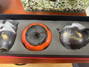 領(lǐng)藝優(yōu)選鴻運茶具套裝家用小套中式茶禮套餐陶瓷功夫泡茶器父親節禮物 鴻運當頭1壺3杯1罐禮盒裝 曬單實(shí)拍圖