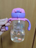 樂(lè )兒寶（bobo）PPSU兒童吸管杯喝水杯 男孩女孩通用學(xué)飲杯大寶寶喝奶杯 畫(huà)家熊粉色吸管杯 330ml 曬單實(shí)拍圖