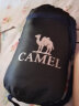 骆驼（CAMEL）户外睡袋 轻盈加厚保暖双人旅行露营室内便携成人睡袋 20—25℃，彩蓝/深宝蓝1.1kg(左) 均码 实拍图