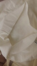 森馬（Semir）森柔毛衫|毛衣女2024新款基礎款高領(lǐng)修身針織衫純色百搭打底衫 白色調00411 M /160/84A 曬單實(shí)拍圖
