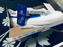 上?；亓δ行夹薪?jīng)典款透氣跑步鞋運動(dòng)鞋女球鞋休閑鞋小白鞋 WB-1B白藍色 43偏大 曬單實(shí)拍圖