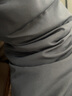 匡威（Converse）兒童裝男童羽絨服中長款秋冬連帽加厚款外套中大童防風保暖衣服 正黑色-手臂有l(wèi)ogo 160 /76 【建議身高152-158cm】 曬單實拍圖