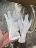 蘭萊美禮儀白手套高級高端男女閱兵演出開(kāi)車(chē)升旗儀仗隊迎賓專(zhuān)用白色手套 白色閱兵款28針三筋禮儀白手套女M 1雙裝 均碼 曬單實(shí)拍圖