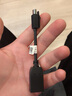 鋒呈迷你dp轉dp接口mini Displayport蘋(píng)果筆記本雷電頭連接電視顯示器投影儀高清音視頻 全黑色頭 曬單實(shí)拍圖