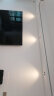 雷士（NVC）LED射灯客厅卧室背景墙嵌入式天花灯砂黑铝材5瓦三色开孔75-80mm 实拍图