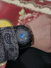 光邁旋轉地球男士手表創(chuàng  )意星空概念潮流炫酷石英表青少年學(xué)生日月表盤(pán) 黑殼黑皮帶【旋轉地球設計】 曬單實(shí)拍圖