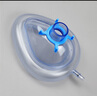 簡(jiǎn)易呼吸器配件面罩PVC可充氣式麻醉面罩成人小兒麻醉呼吸面罩 大號面罩 5#[藍色] 曬單實(shí)拍圖