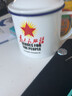 萊啊搪瓷杯懷舊超大容量帶蓋復(fù)古為人民服務(wù)茶缸老式大號馬克杯水杯子 幸福像花兒一樣 1200ml 曬單實拍圖