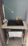 倍方床边电脑桌 白枫木带置物柜懒人可移动升降桌 家用笔记本桌1831 实拍图