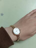 金米歐（KIMIO） 手表女學(xué)生女士品牌石英鉆石小表盤(pán)手鏈輕奢時(shí)尚小眾氣質(zhì)高中生女生女款女式國表腕表 玫金白 曬單實(shí)拍圖