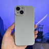 可不可 適用蘋(píng)果13手機殼iPhone13Promax液態(tài)硅膠自帶鏡頭膜鷹眼全包防摔保護套超薄男女軟 曬單實(shí)拍圖