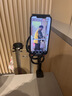 嘉華彩手機支架懶人支架適用于手機ipad平板支架床頭宿舍床隨意轉動(dòng)通用拍視頻桌面追劇直播夾子多功能架 黑色1.2米【升級加粗】手機平板通用丨升級夾頭 曬單實(shí)拍圖