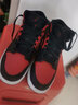 耐克（NIKE）【尖貨】男女鞋Air Jordan mid aj1情侶新款運動休閑板鞋籃球鞋 554725/554724-074 黑紅 38 曬單實拍圖