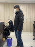 啄木鳥 羽絨服男短款加厚冬季外套男士冬天襖子冬裝中青年連帽 黑色 3XL (建議155-170斤) 曬單實拍圖