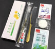 辰至尚品酒店旅館一次性牙具六合一賓館洗漱用品牙刷牙膏洗發(fā)沐浴六件套裝 100套葵花雙色五合一(藍) 曬單實(shí)拍圖
