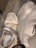 他她（TATA）云朵老爹鞋涼鞋厚底網(wǎng)面透氣女休閑運動(dòng)鞋秋DWGE1BH4 米白/銀 36 曬單實(shí)拍圖