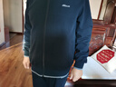 羅蒙（ROMON）中老年男士運動套裝春秋季爸爸裝休閑夾克外套中年運動服男三件套 深藍 三件套 2XL (建議141-158斤左右) 曬單實拍圖