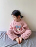 迪士尼寶寶兒童睡衣秋冬款女寶寶卡通珊瑚絨家居服女童冬季保暖法蘭絨小女孩 淺粉色 130 建議120-130cm7-8歲cm 曬單實(shí)拍圖