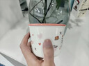 古杰士三麗鷗刻度牛奶杯陶瓷馬克杯兒童水杯子家用早餐杯2025新款高顏值 凱蒂貓-牛奶刻度杯-340ml 曬單實(shí)拍圖
