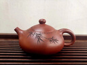 璽翰雅（ROYHOYE）宜興紫砂壺名家張泉林全手工泡茶壺家用原礦黑墩頭般若壺高檔茶器 般若壺 黑墩頭 300ml 曬單實(shí)拍圖