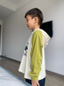 馬·拉丁（M.Latin）/童裝兒童衛(wèi)衣秋裝新款男童女童大童戶(hù)外拼接連帽衛(wèi)衣 牛油果綠 120cm 曬單實(shí)拍圖