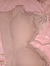凌登少女文胸無(wú)鋼圈高中生打底小背心蕾絲美背裹胸初中女學(xué)生文胸胸罩 粉色 均碼(建議體重80-130斤) 曬單實(shí)拍圖