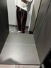 BASIC HOUSE/百家好復古慵懶風(fēng)格子休閑褲女2024冬季高腰闊腿褲 紅色格紋 S 曬單實(shí)拍圖