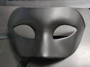 靚做 化妝舞會(huì)道具半臉面具假面佐羅眼罩派對(duì)復(fù)古面罩酷帥裝扮面具 成人半臉面具1個(gè)【黑色】 曬單實(shí)拍圖