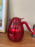 Jeko&Jeko燜茶壺家用大容量泡茶悶茶壺老白茶悶泡壺茶水分離保溫茶壺玻璃膽 【寶石紅】 1.1L 燜茶壺【茶水分離 長(cháng)效鎖溫】 曬單實(shí)拍圖