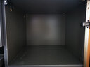 知瑾軒 餐邊柜輕奢北歐餐廳柜現(xiàn)代簡約歺邊柜廚房碗柜玻璃門酒柜茶水柜 80灰色柜體+茶色玻璃【生態(tài)板】 曬單實(shí)拍圖