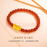 CRD克徠帝黃金貔貅手鏈女足金3D貔貅手串轉(zhuǎn)運珠節(jié)日禮物 1g 曬單實拍圖