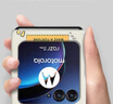 筆千繪 摩托羅拉Razr40折疊屏手機殼Razr2022新款翻蓋全包發(fā)財小新防摔手機套網(wǎng)紅潮流 Razr40ULTRA 古董白-發(fā)財小新鏤空 曬單實拍圖