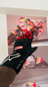 Alpinestars TWIN a星摩托車(chē)手套mm93馬奎斯聯(lián)名款機車(chē)騎行長(cháng)手套男 黑亮紅白 S 曬單實(shí)拍圖