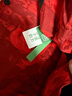 左西男童外套三合一沖鋒服春秋款可拆卸2025新款兒童秋裝 大紅色150 曬單實(shí)拍圖