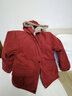 衣典零一（LEDIALYI）加絨加厚派克服棉服女2025秋冬季女裝新款中年小個(gè)子棉衣棉襖外套 酒紅色 L 【推薦120-131斤】 曬單實(shí)拍圖
