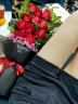 爱花居鲜花速递520情人节红玫瑰花束礼盒生日礼物送女友老婆同城配送 11枝红玫+相思梅|A19 实拍图